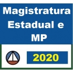 MP e Magistraturas Estaduais (CERS 2020) Ministério Público, Promotor, Juiz, Magistratura Estadual